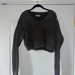 Aeropostale Women's Cropped Sweater Size Large Amazing Condition